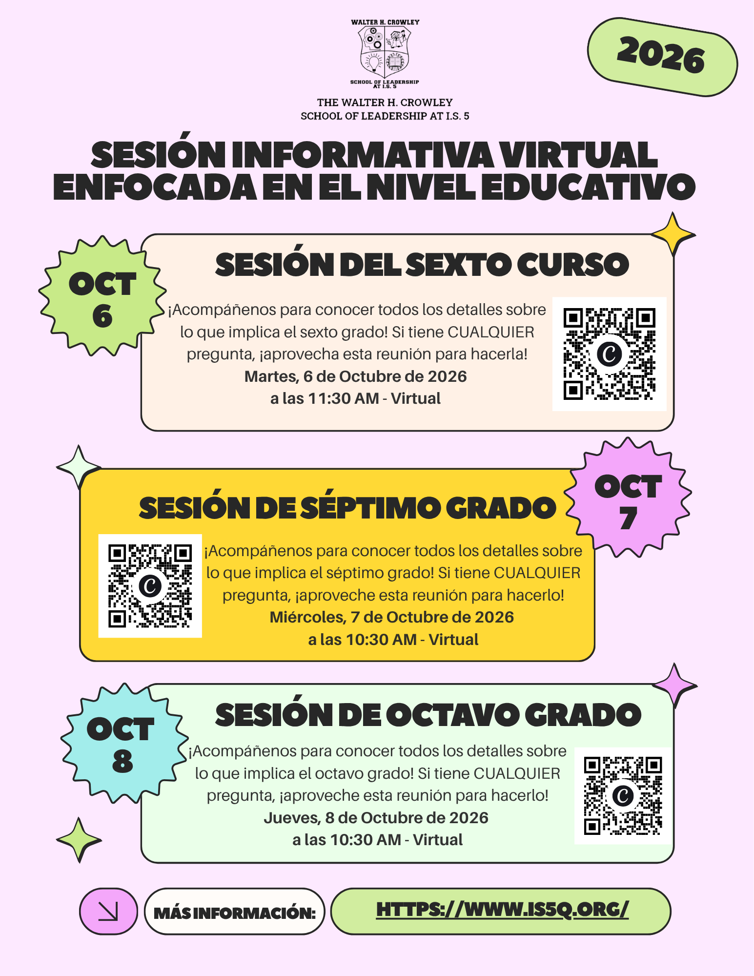 Grade Based Spanish Flyer