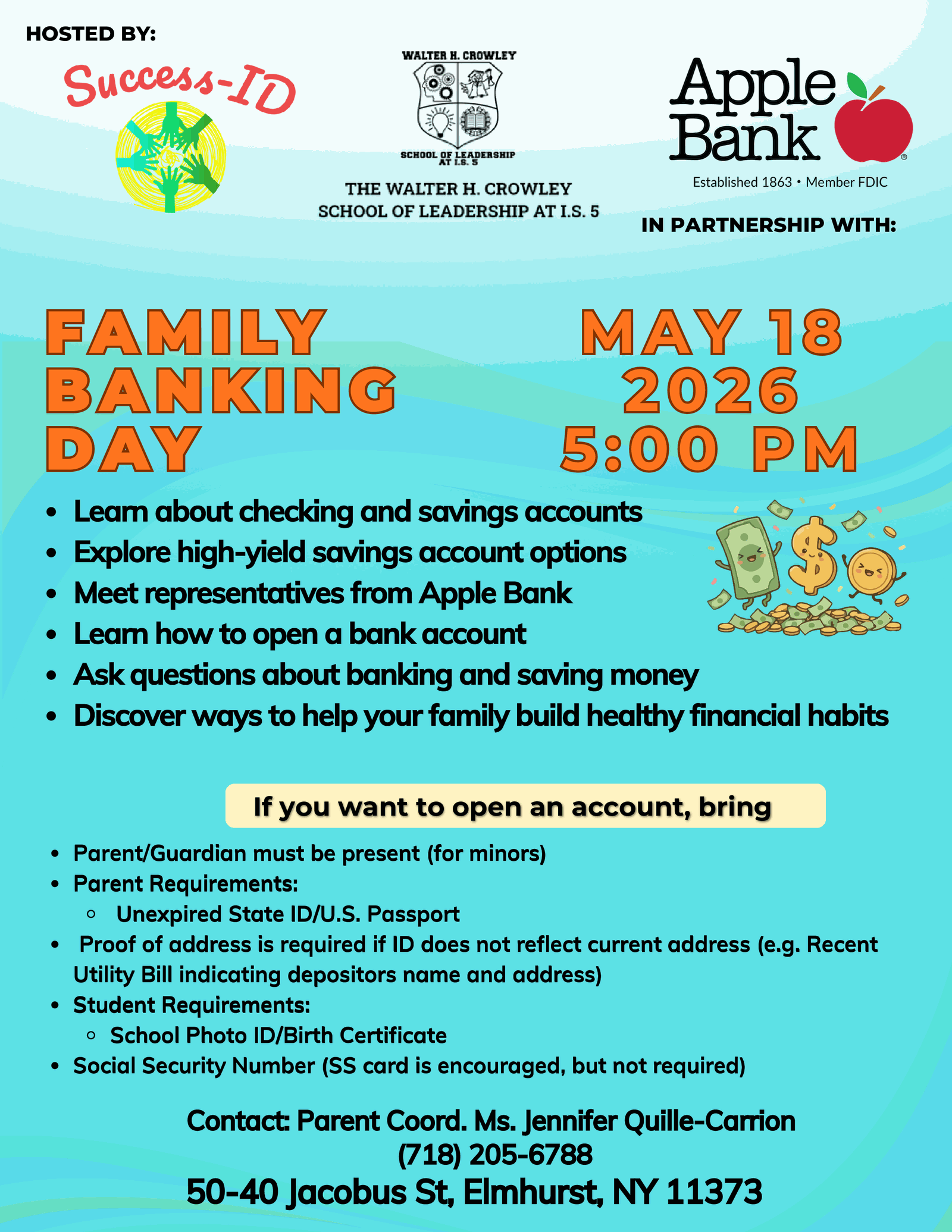 Success ID Banking day flyer (english)