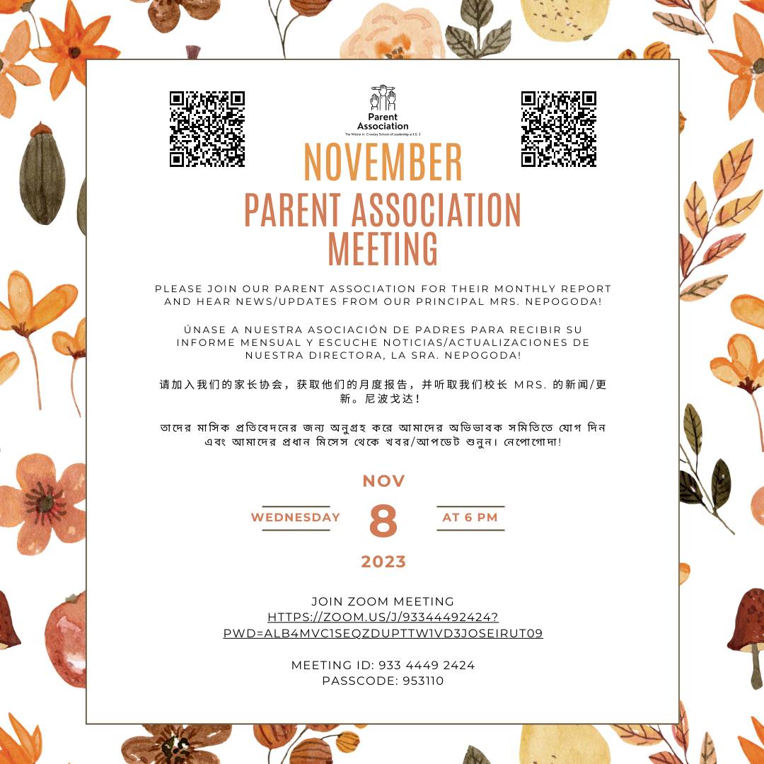 November PA Flyer